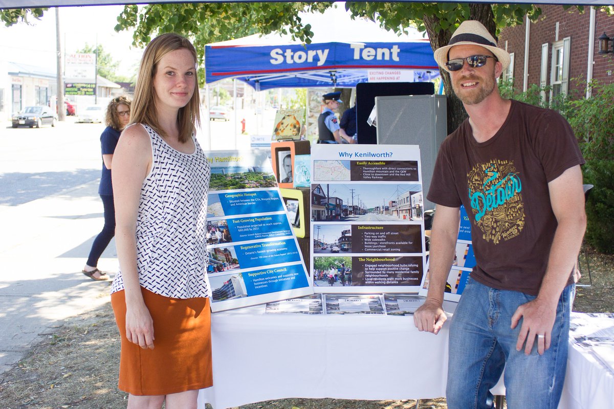 KBIGHamilton's tweet photo. Lots of activity at the @try_hamilton booth on Kenilworth yesterday. KBIG helped promote. #hamont #kbig https://t.co/QtQaSHZF0X