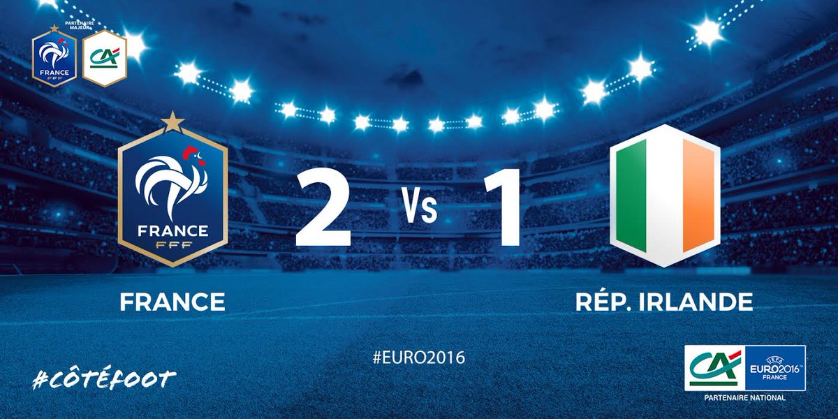 tousuncotefoot's tweet image. FRANCE🇫🇷 2⃣-1⃣ IRLANDE🇮🇪

BUUUUUUUUUUUUUT DE GRIEZMANN !!! LE DOUBLE !!!  🇫🇷🇫🇷🇫🇷

#CôtéFoot