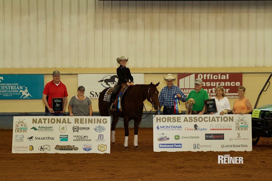 SmartAndShiney's tweet photo. Shout out to Green Reiner winner Carlee McCutcheon on Shiney Enterprise, owned by @McQuayStables! @tcutch1 @mcutch1 https://t.co/Bw2IvtIML1