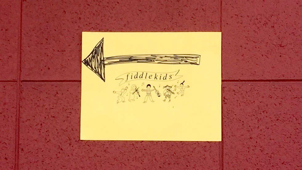 mtowber's tweet image. "I know! We'll call it Fiddlekids!"