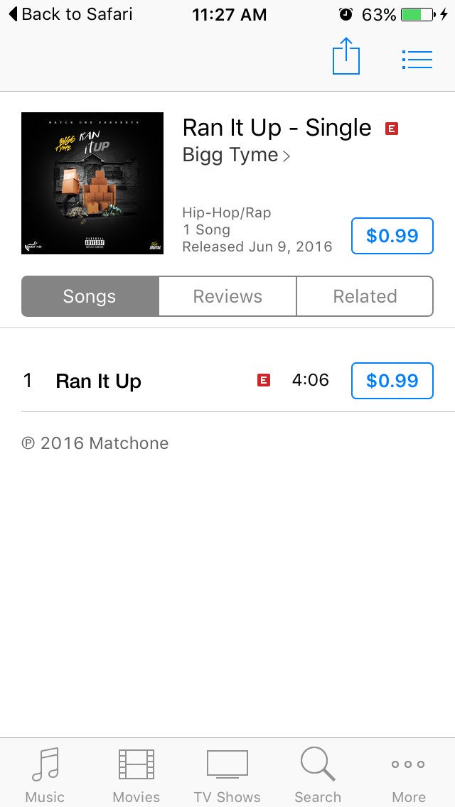 Rolln_Grammys's tweet image. Go Cop My New Single #Matchone #SDS #NCAT #UNCG