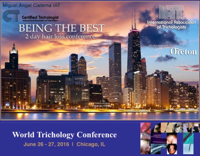 ExpertoCapilar's tweet photo. World #Trichology Conference Chicago Disertando #Reflexoterapia CraneoFacial CranioFacial #Reflexotherapy #Tricologo https://t.co/7FE2ks6s3M