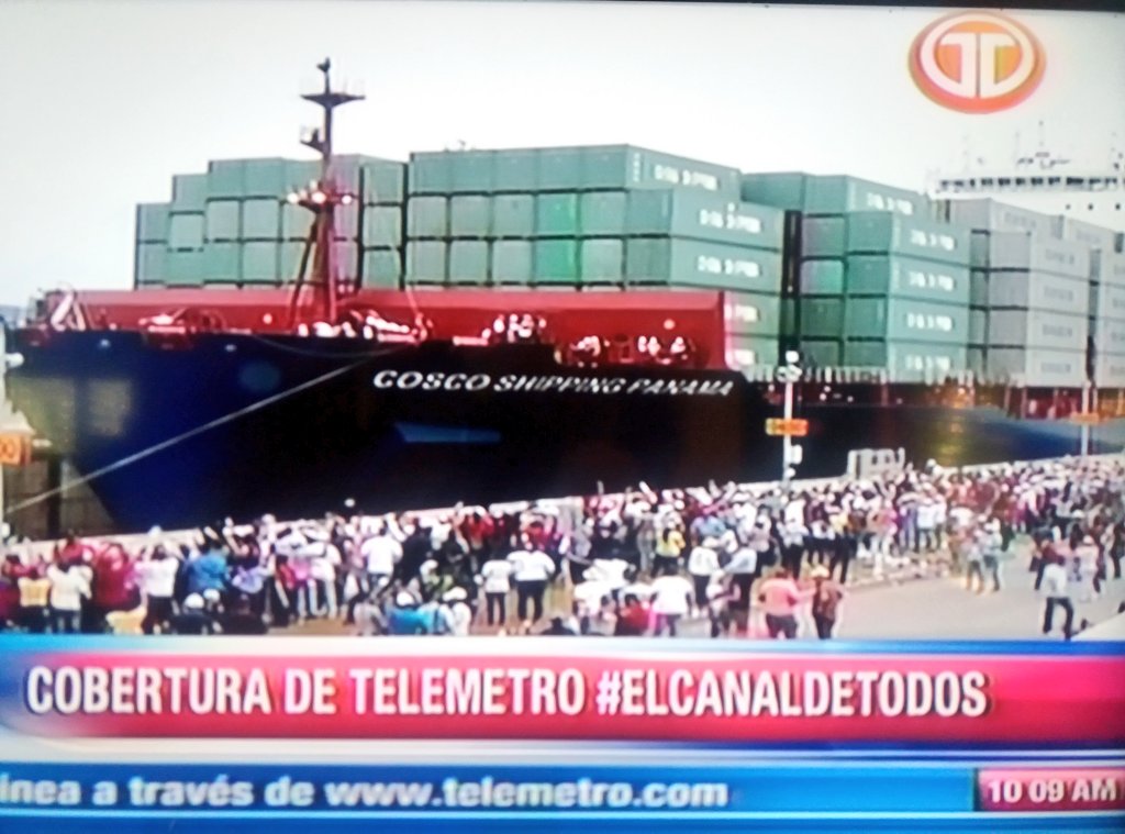 raullopez27's tweet photo. Panamá escribe una importante página de su historia #ELCANALDETODOS @TReporta https://t.co/0Rlisp7LHq