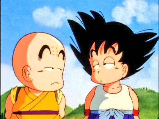 DragonBallMexic's tweet photo. Krilin y Goku siempre fueron los mejores amigos en #DragonBallZ apoyándose uno al otro incondicionalmente https://t.co/sphFIuxL4v
