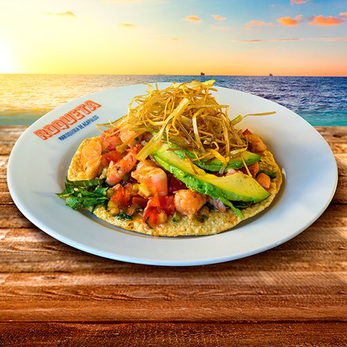 RoquetaMX's tweet photo. ¿Ya tienes plan para la comida?. Visítanos y conoce la "Tostada Roqueta" fascinará tu paladar. https://t.co/kl9dX6TYzT