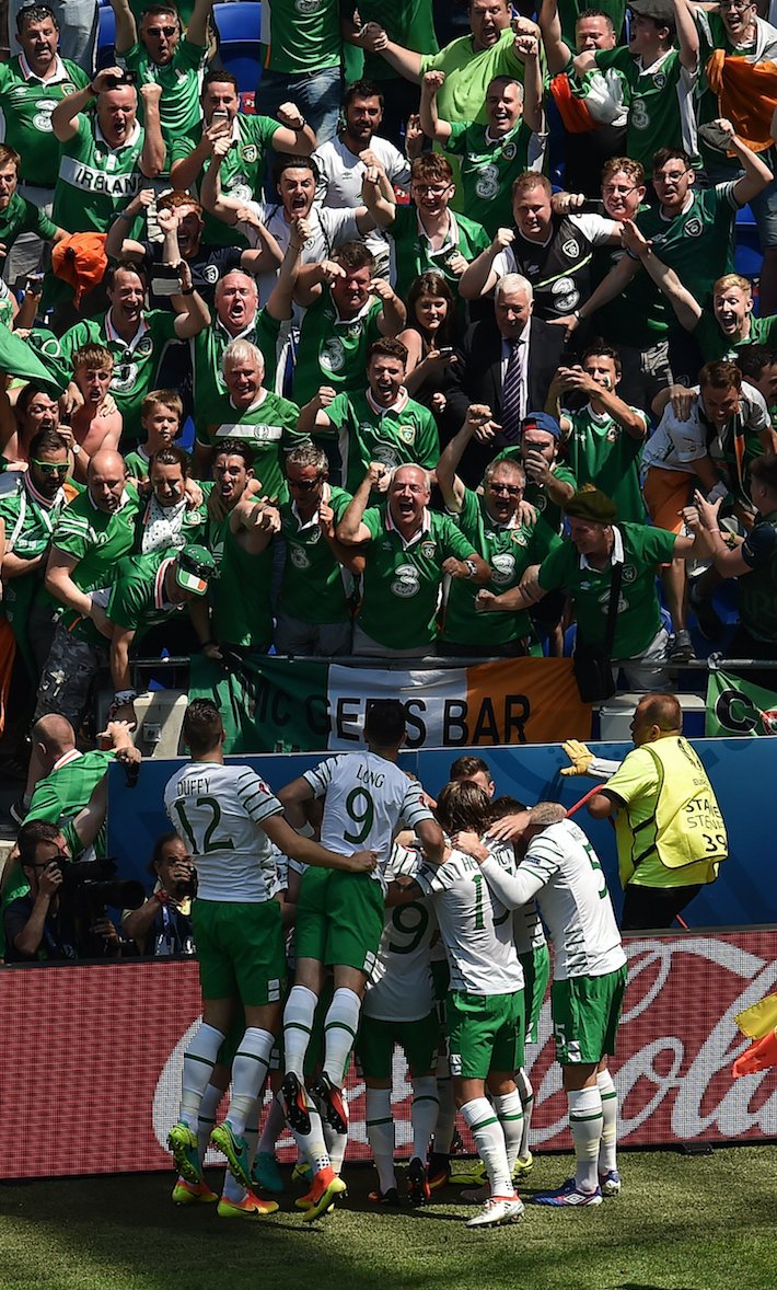 IrelandFootball's tweet photo. Once again you have proved yourselves as the best fans in the world. Thank you for your incredible support! #COYBIG https://t.co/3vl50BrVeC