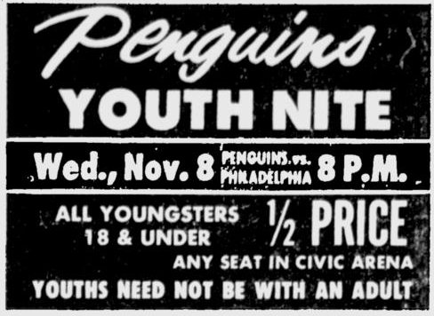 penguinshistory's tweet image. The youth market has always been a target demographic for the #Pens, even in 1967.