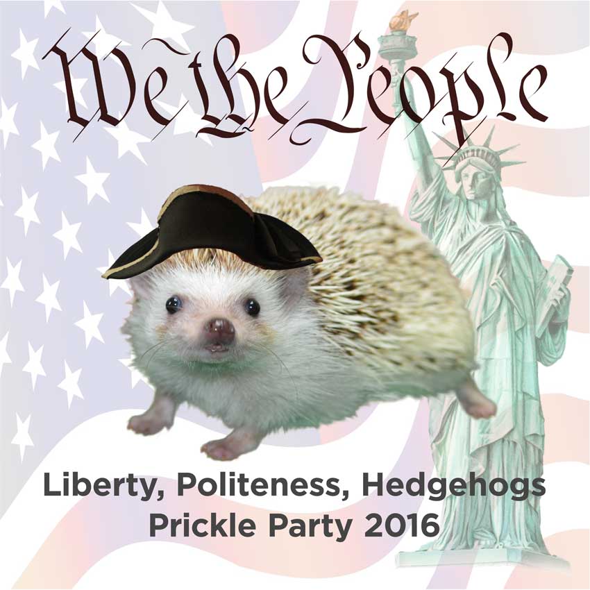 PPricklepants's tweet photo. @PWFriends See past stereotypes and #VoteHedgehog https://t.co/lDKwpIR089