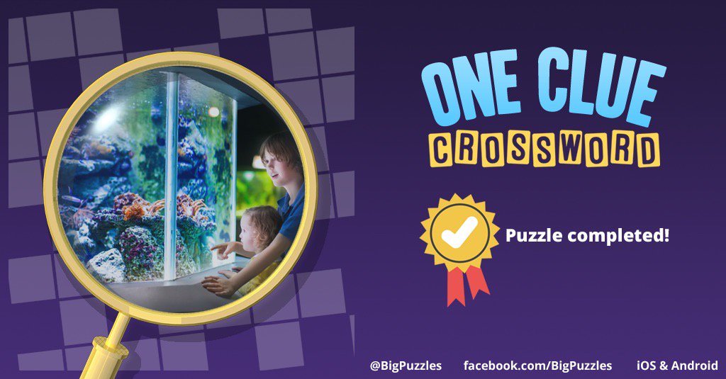 rosneath's tweet image. I completed a puzzle in One Clue Crossword. Play now for free!
onecluecrossword.com #OneClueCrossword