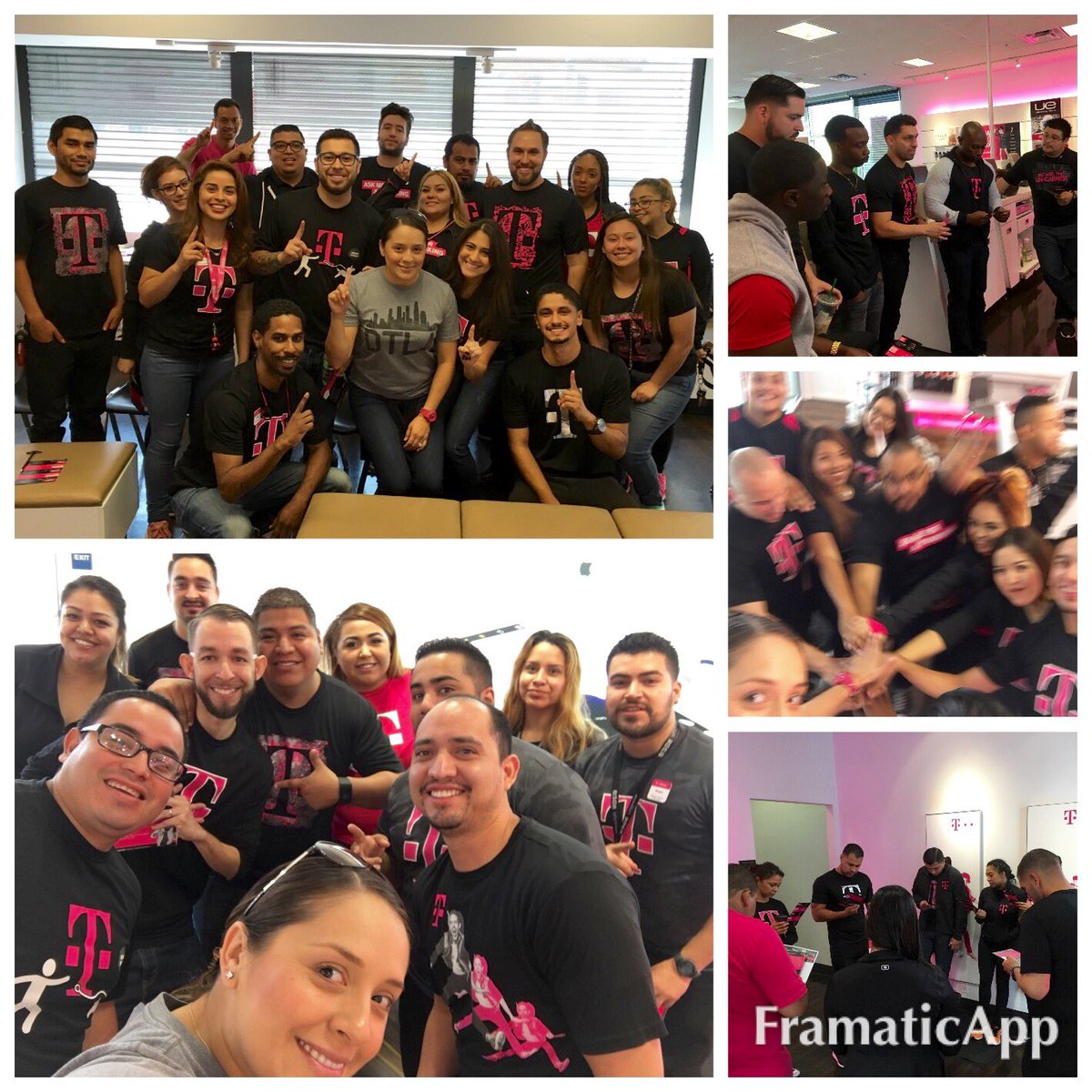 normiis's tweet photo. DTLA had some serious fun during today's UNC Exp Training! #OwnCustExp! @DanielleOubre20 @BryanThompsonSW @ISLila https://t.co/Ule1ReealP