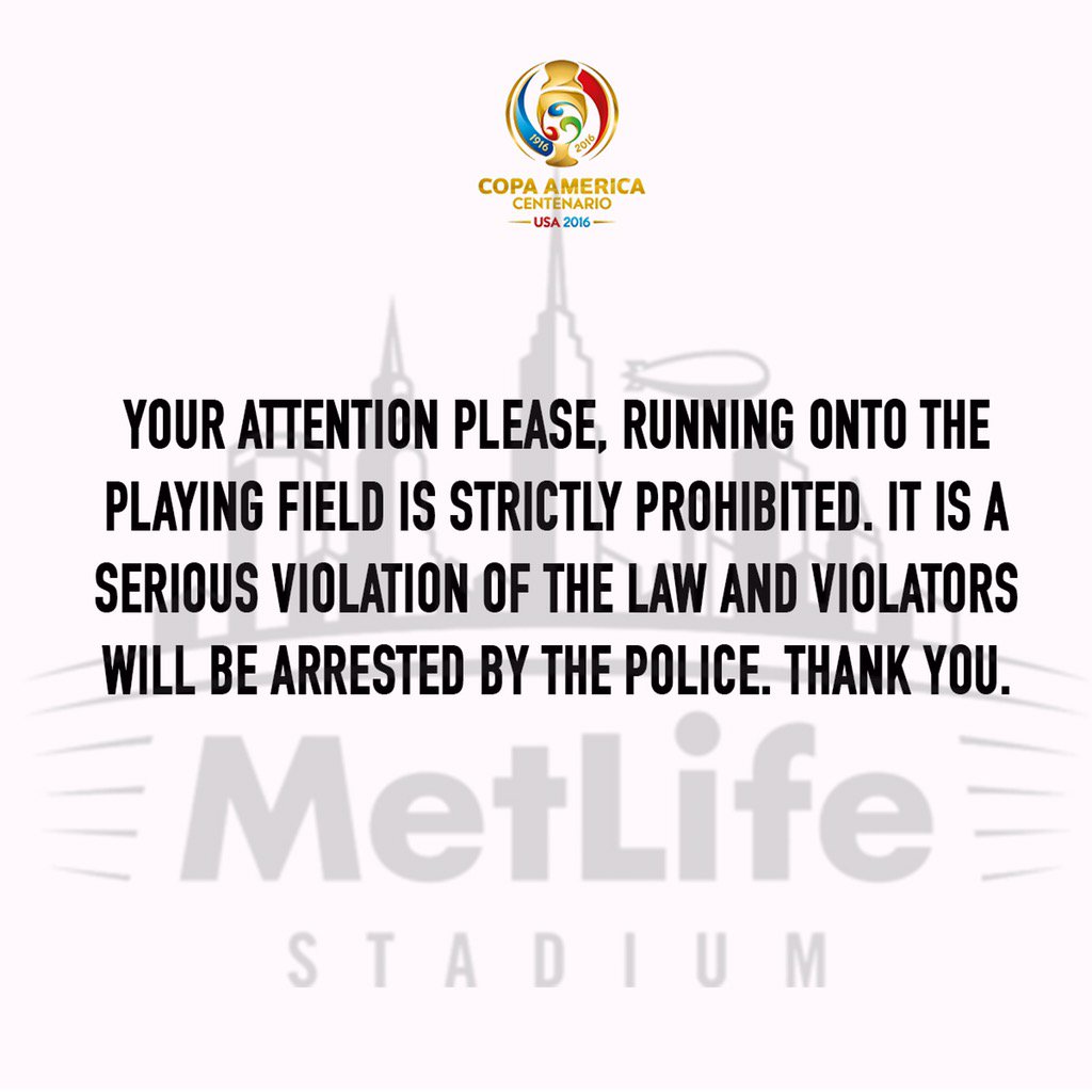 MetLifeStadium's tweet photo. Advisory for all fans attending today's game! #dontbethatguy https://t.co/7XqZ5O3kDH