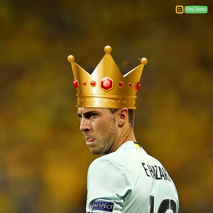 Eden Hazard roi des Belges