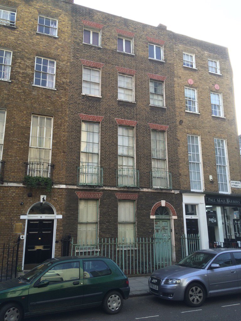 Here's a photo of a London terraced house to cheer you up if you're worrying about the future