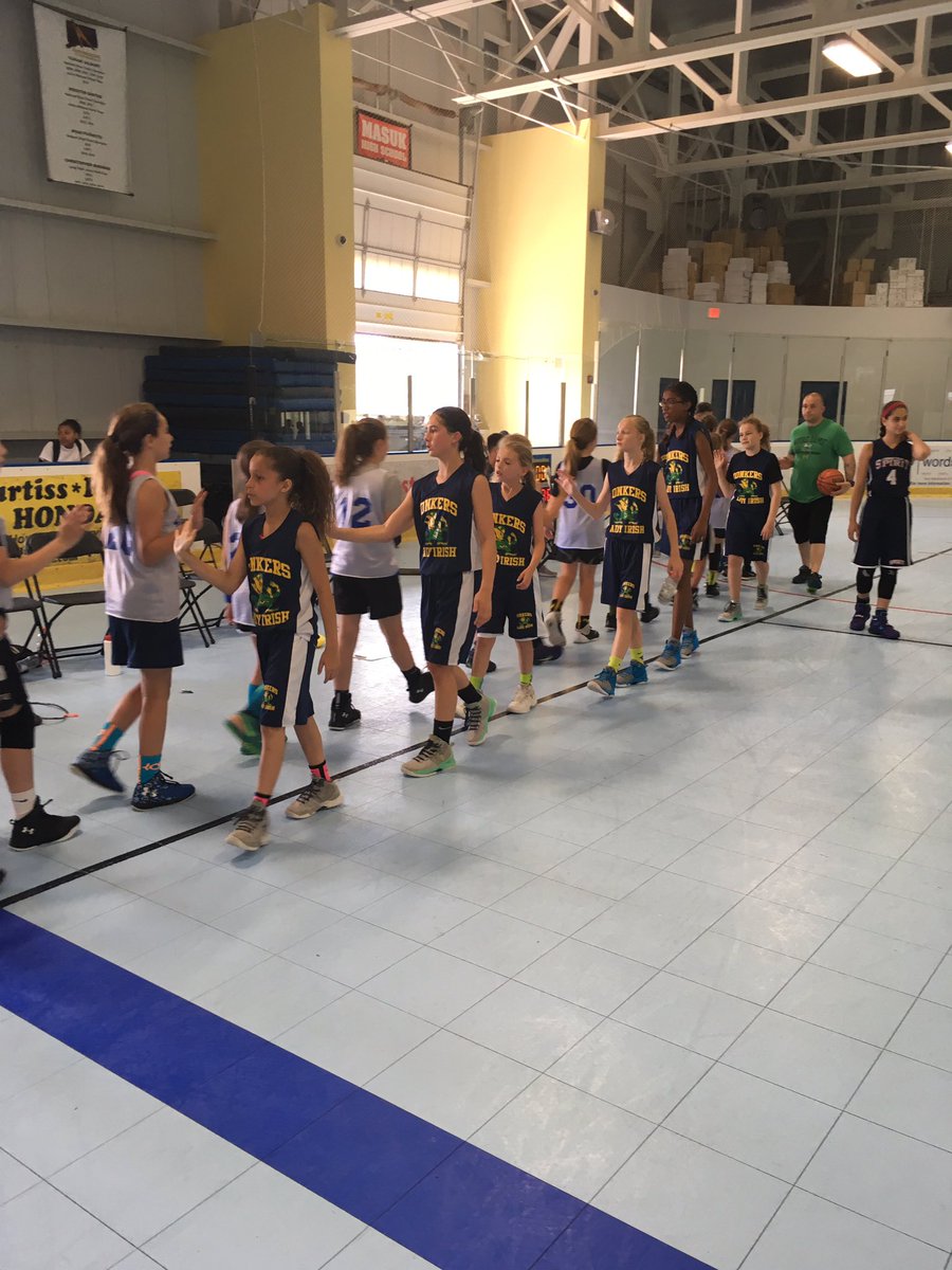 Great game in the 4th/ 5th division for the Stratford Raptors and the Yonkers Lady Irish!