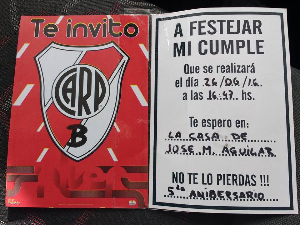 12_CABJ_12's tweet photo. #TeFuisteALaBPorPutoYCagon
Tarjeta del cumple .... https://t.co/yTRb5x2ZOh