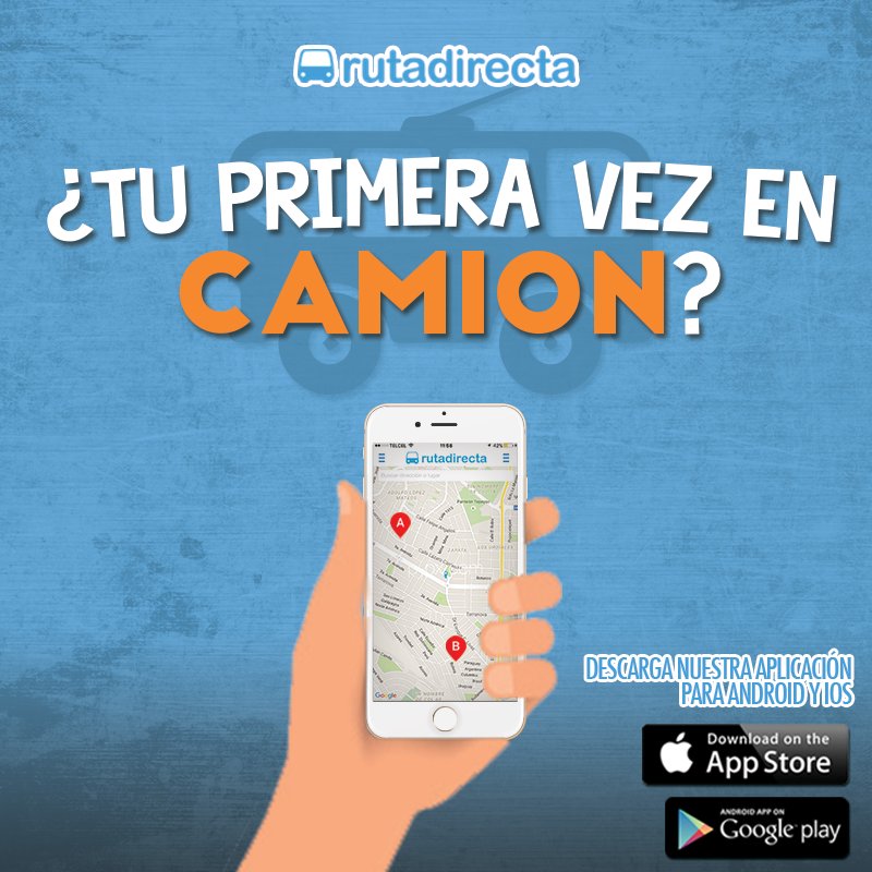 ¡Nosotros te asistimos desde tu punto de salida hasta tu destino! Descarga nuestra app y te indicamos tus Rutas :)