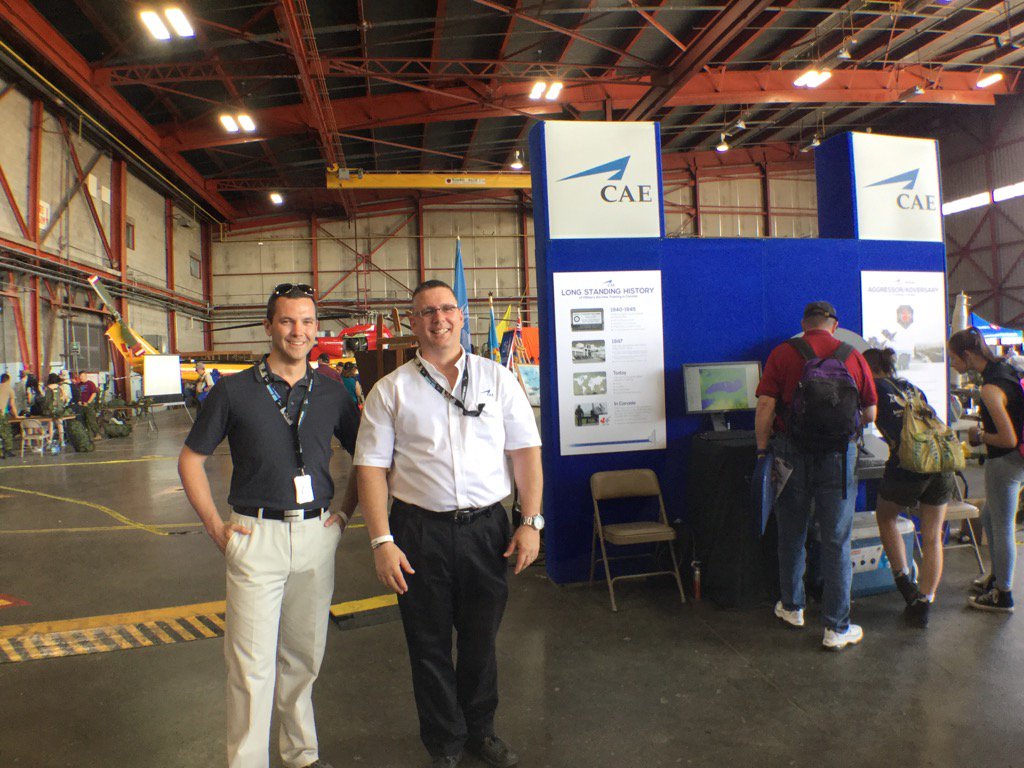 A big THANK YOU to <a href="/CAE_Inc/">CAE</a> for sponsoring us here at #QIAS2016
