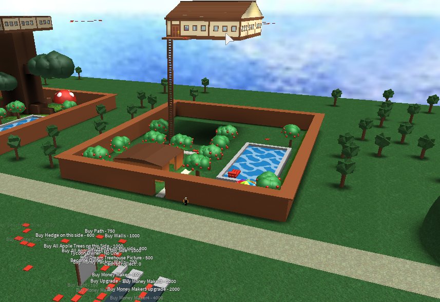 Treehouse Tycoon Alpha In Roblox