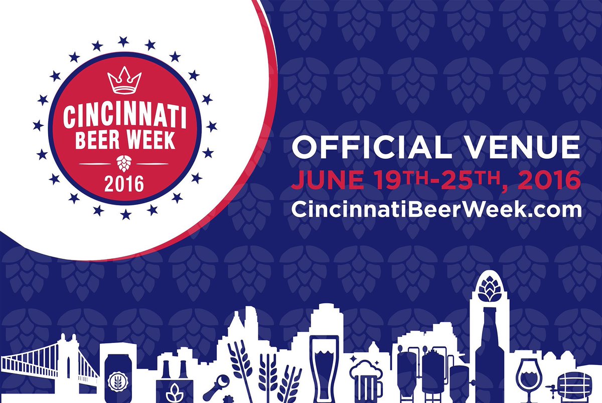 CincyBeerWeek's tweet photo. Thank you everyone for a great week of well-crafted fun! #cbw16 #5years5beers https://t.co/8B0D6NOlQy