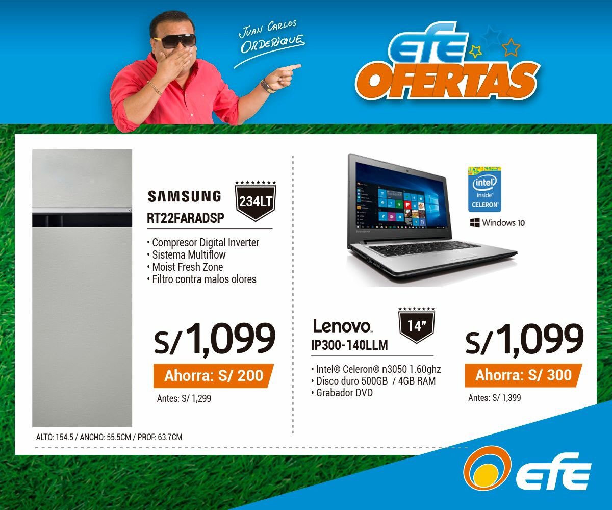 jcorderique's tweet image. #EFEOfertas #TiendasEFE