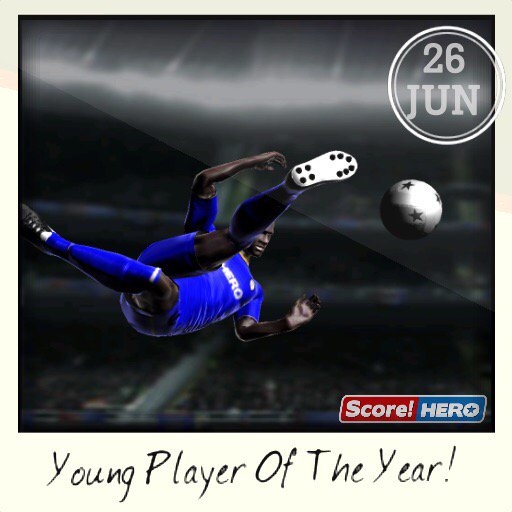 Sammot327's tweet photo. Young Player Of The Year! #scorehero https://t.co/wytka9U5Wk https://t.co/DgY91CHBpB