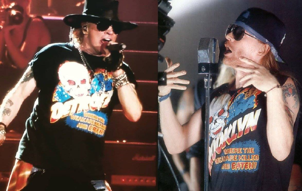 Just a few years apart...

#GnFnR #NotInThisLifeTimeTour