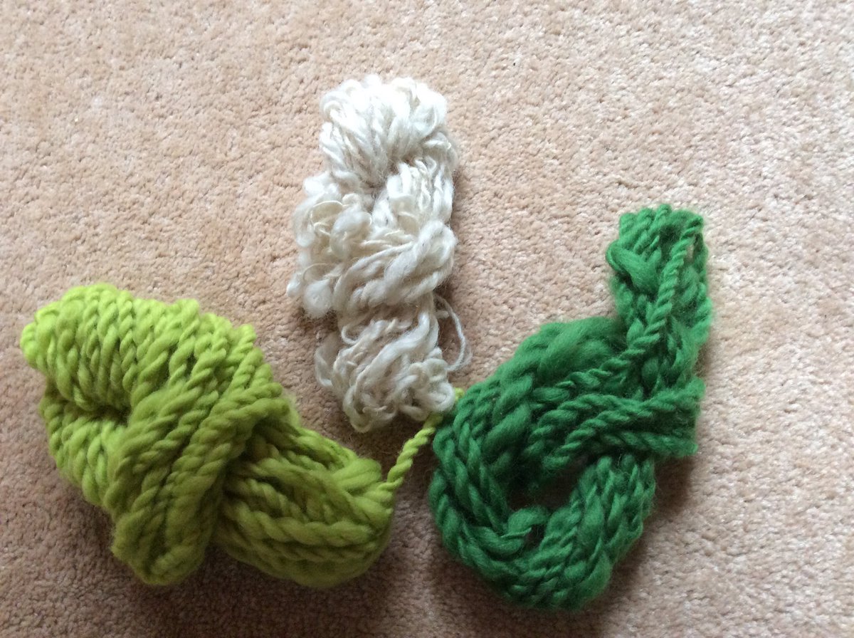 Katsy24's tweet photo. I think I've got it! Spun all my lovely wool &amp; enjoyed every minute of it!! @kennixtonsheep @GreenCityEvents https://t.co/FtanJ59tsG