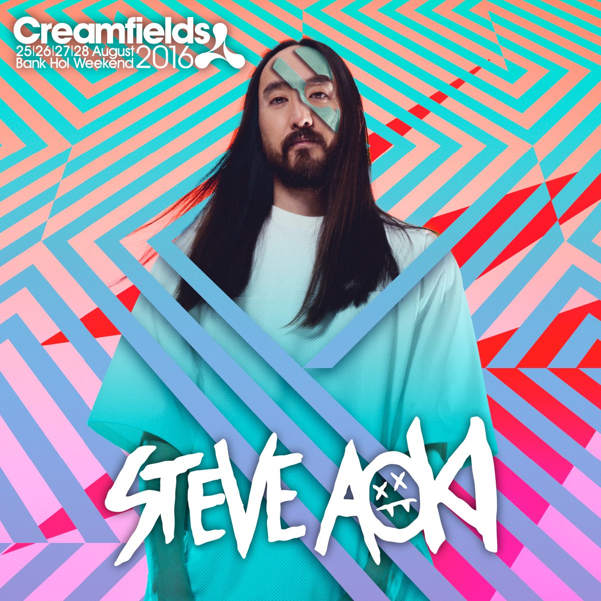 Creamfields's tweet photo. Dont miss our very special guest @steveaoki  
#Creamfields2016 #DontMissThis https://t.co/W1KRRp2Sfh