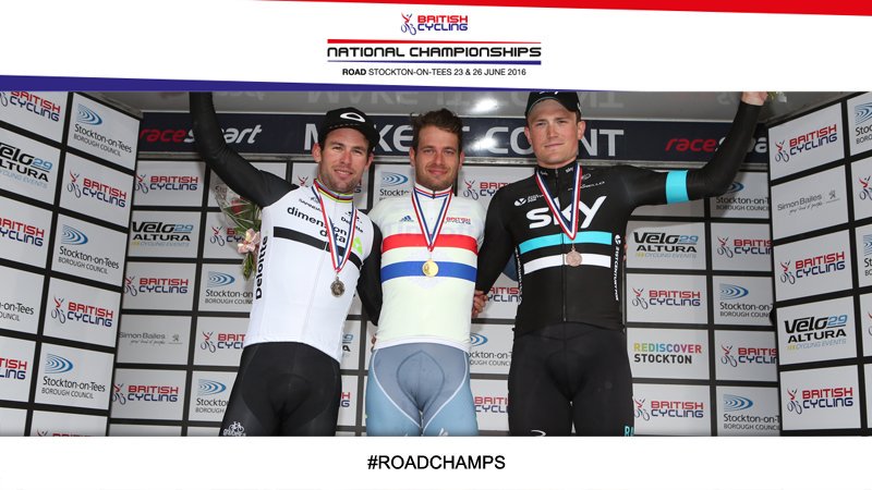BritishCycling's tweet photo. The man in bright yellow takes the gold! What a win for @AdamBlythe89 https://t.co/P49ReLxSsf https://t.co/DbjAknk1kn