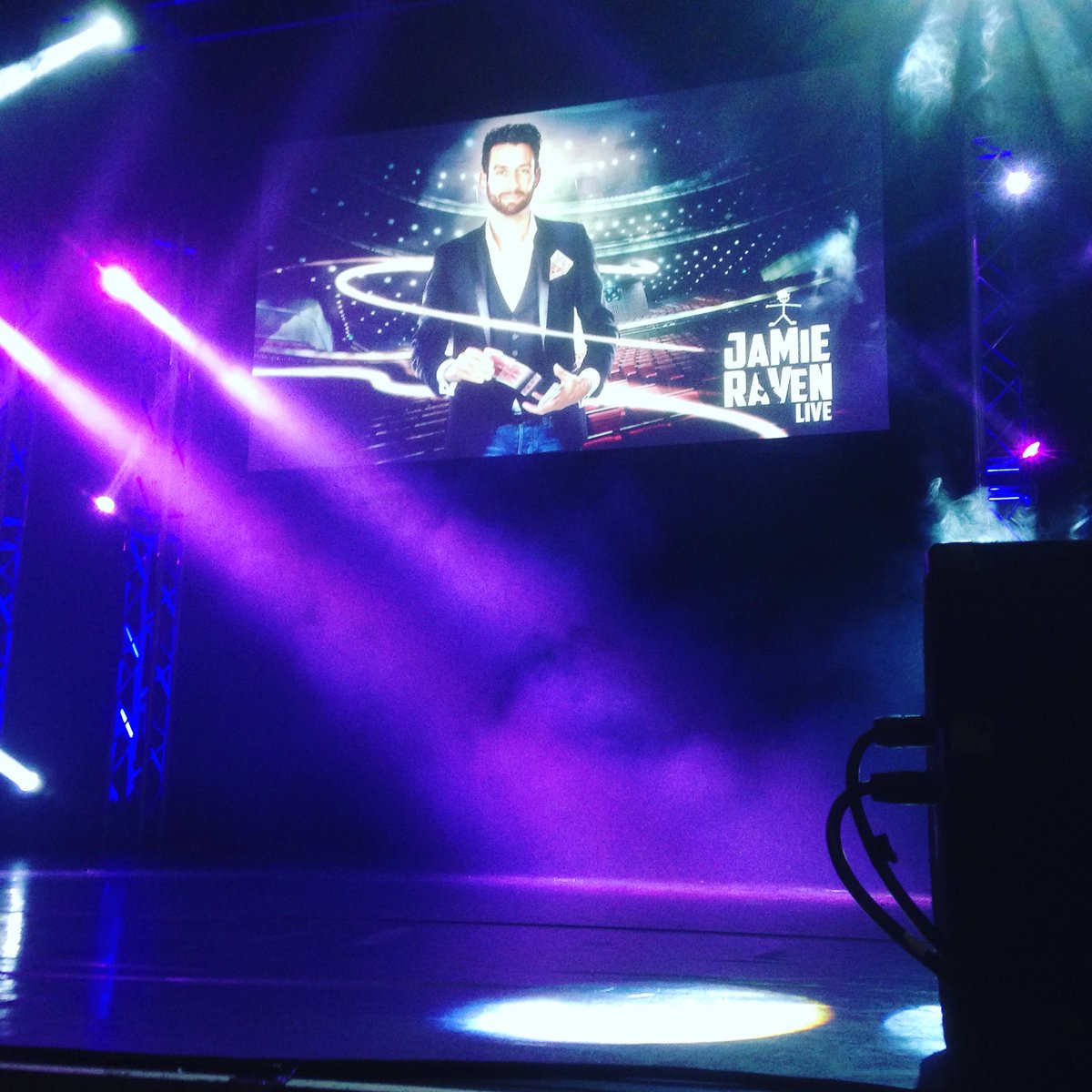 BlessedInBlack's tweet photo. Front row seats for the magic show 🔮😁 @jamieravenmagic so excited to be wowed 😁 https://t.co/JeQwX1dLng