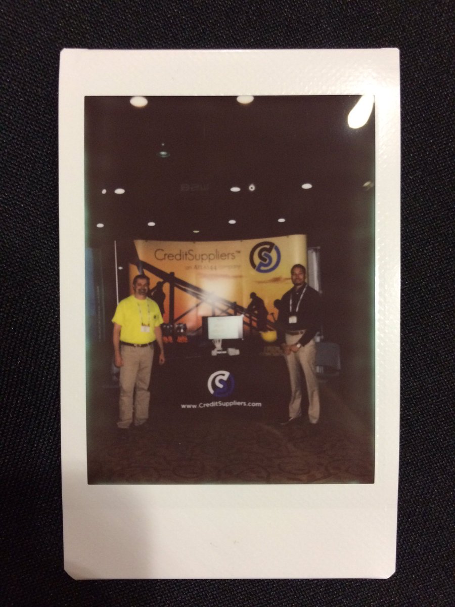 CreditSuppliers's tweet photo. We put our Polaroid to the test. Come by booth 105 to get your photo taken! #cfma2016 #buildingitforward https://t.co/jUmM38quSv