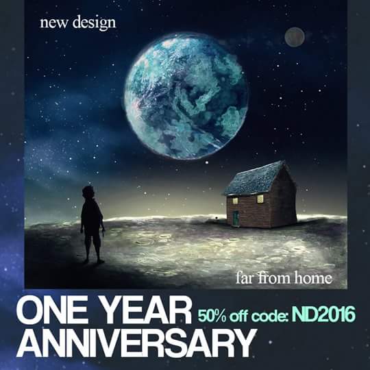 NewDesignMusic's tweet photo. "Far From Home" turns one today. Thanks to everyone who listened to this. https://t.co/7srqGlqOMm