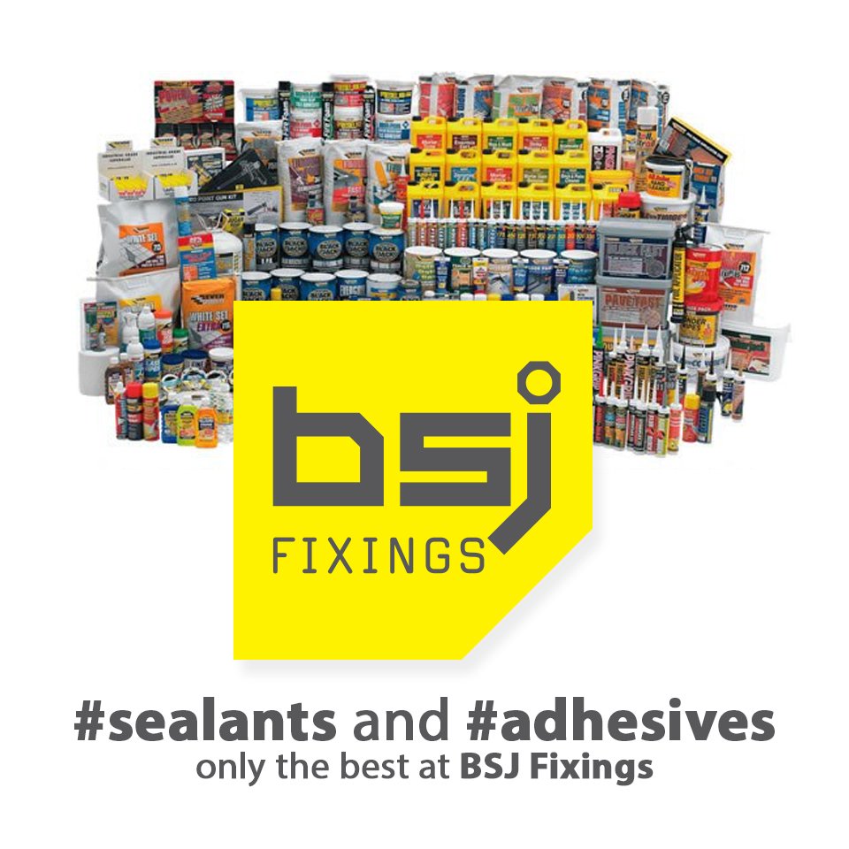 BSJFixings's tweet photo. We are more than just fixings and fasteners.

#Fixings #Fasteners #Glue #Sealants #Adhesives #BSJFixings https://t.co/KWJ7tucc6T