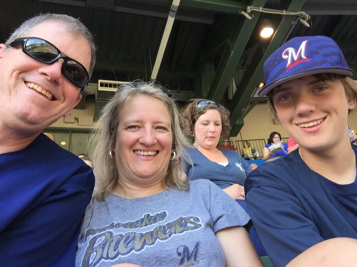 JohnZwicky's tweet photo. Great day for baseball  - Greg Vaughn bobble head day #gonelikevaughn #BrewersMVPix https://t.co/hHs2a263il