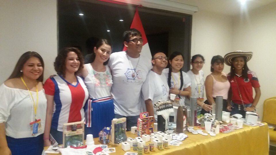 IPSFparo's tweet photo. More delegates from Peru at International Night of #PARS2016 #IPSFparo https://t.co/L9Q54a7UgY