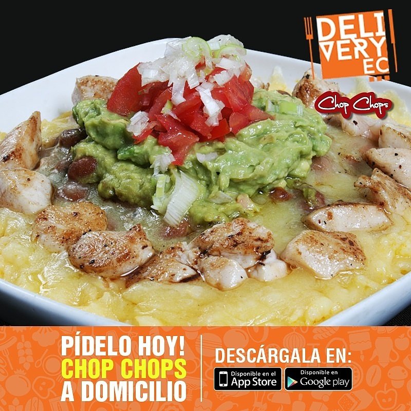 deliveryec's tweet image. Todavía no almuerzas? Te recomendamos un delicioso Chop Chops! Pídelo con nuestra App @DeliveryEC! #lamejorapp #GYE