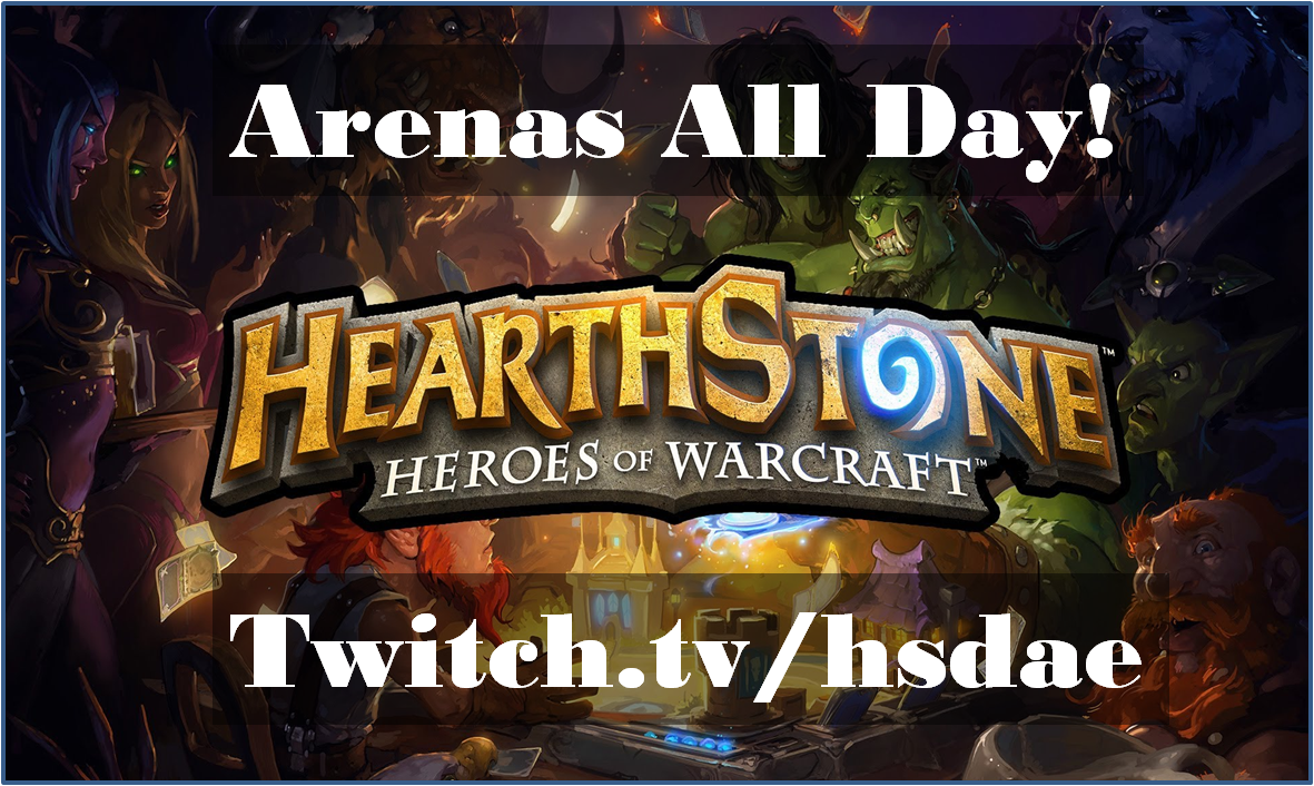 DeviantGaming13's tweet photo. #Hearthstone Arenas on #Twitch! https://t.co/mJp1kKtrMH  #SupportSmallStreamers #gaming @TwitchSharing @HSRetweet https://t.co/XHIU4fZEiE
