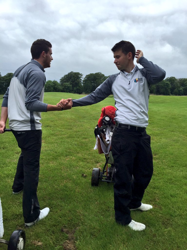 MU_Golf's tweet image. Apologies folks, battery died. Congrats to the Senior Cup team on a great win over a strong @LucanGolfClub side! 💪🏻