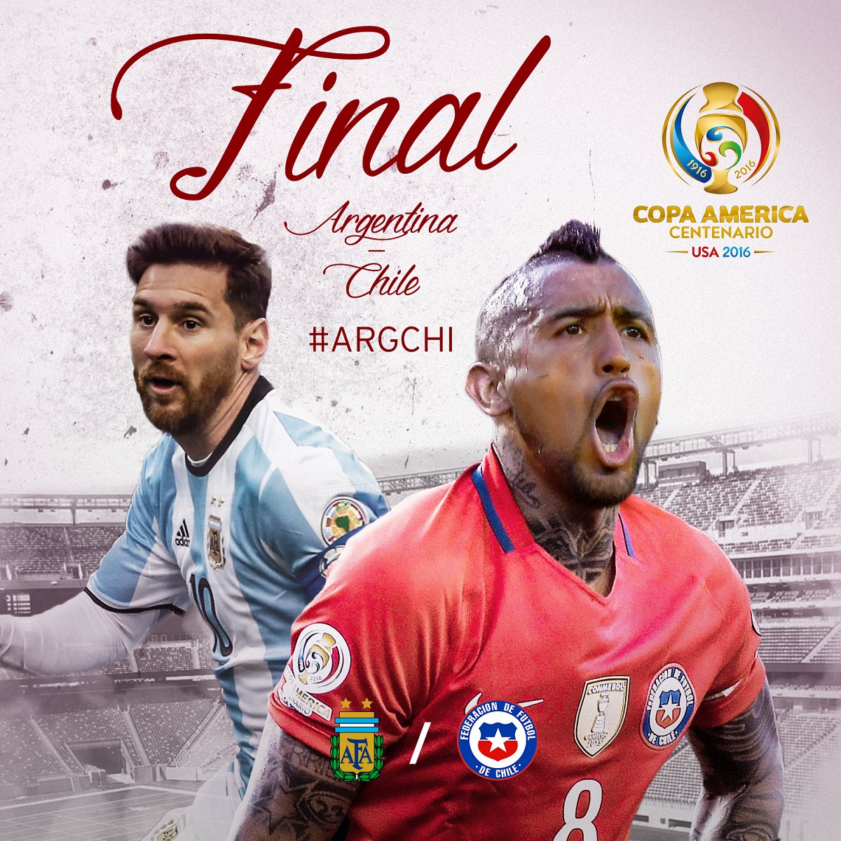 FCBayern's tweet photo. Viel Erfolg, @kingarturo23! Um 2:00 Uhr trifft Vidal mit Chile im #CopaAmerica-Finale auf Argentinien. #ARGCHI https://t.co/vx5eHiWMnV