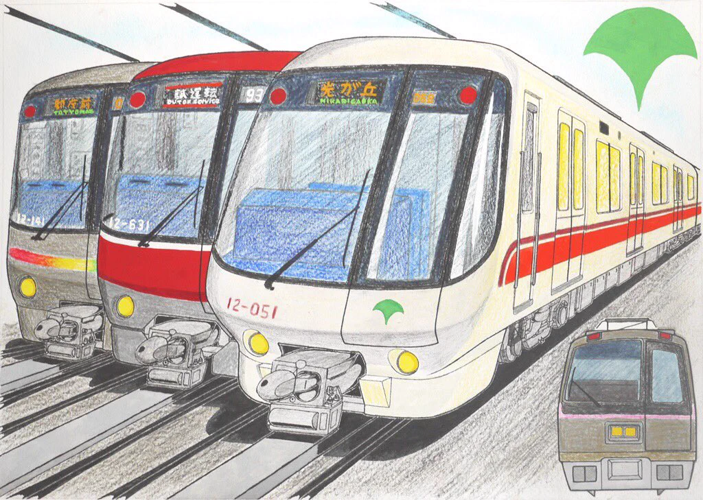 未使用】東京都交通局12-000形Final Run 車両掲出用ステッカー 東京都