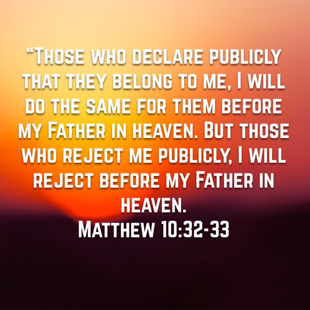 Rise up, speak loudly, make your faith known. Lead the lost and young to prosper in glory!  bible.com/69/mat.10.32-3…