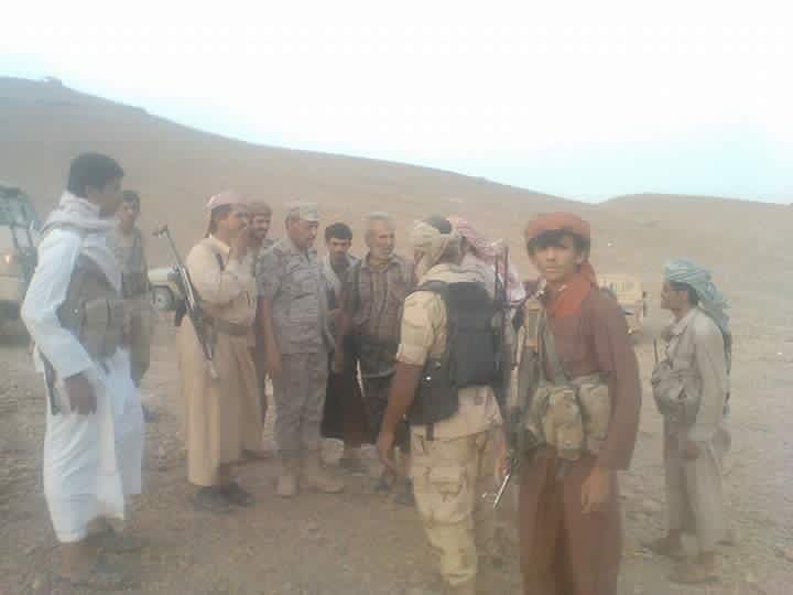 archicivilians's tweet photo. #Yemen: pro-Government forces in Ham al-Asfal Mount, north of #Matun district in #Jawf province. https://t.co/Kw0gquMo3T