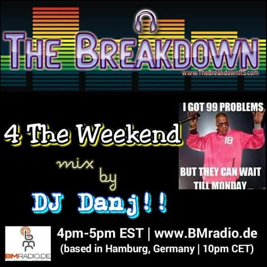 TheBreakdownRS's tweet photo. Tune in to this HOT 🔥#HipHop #RandB #Pop mix by DJ DANJ!! (@callmedjdanj) "4 the Weekend" 
https://t.co/VoniisfRqG https://t.co/736MW8gxuw