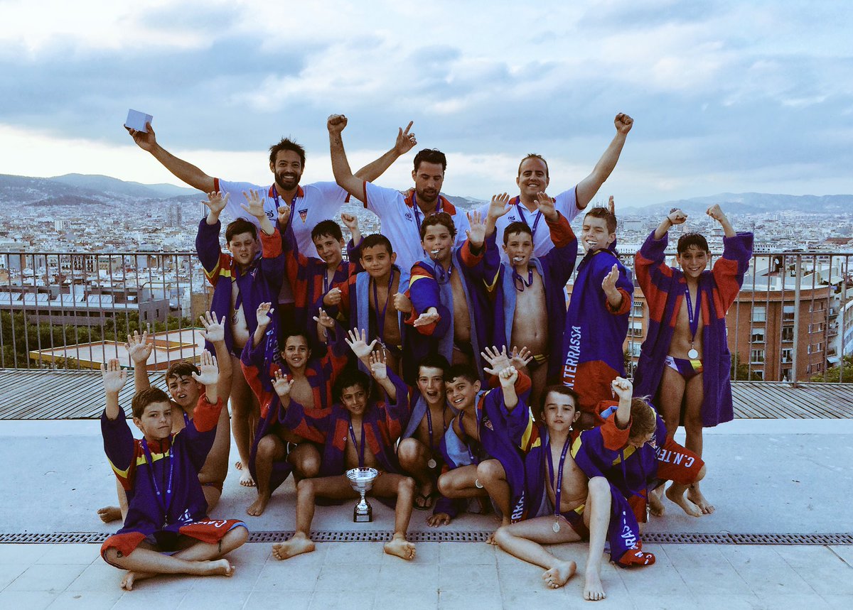 wpterrassa's tweet photo. El Benjamí Masculí acaba Subcampió del Campionat de Catalunya!! Felicitats nois https://t.co/D9ozO6vo5c