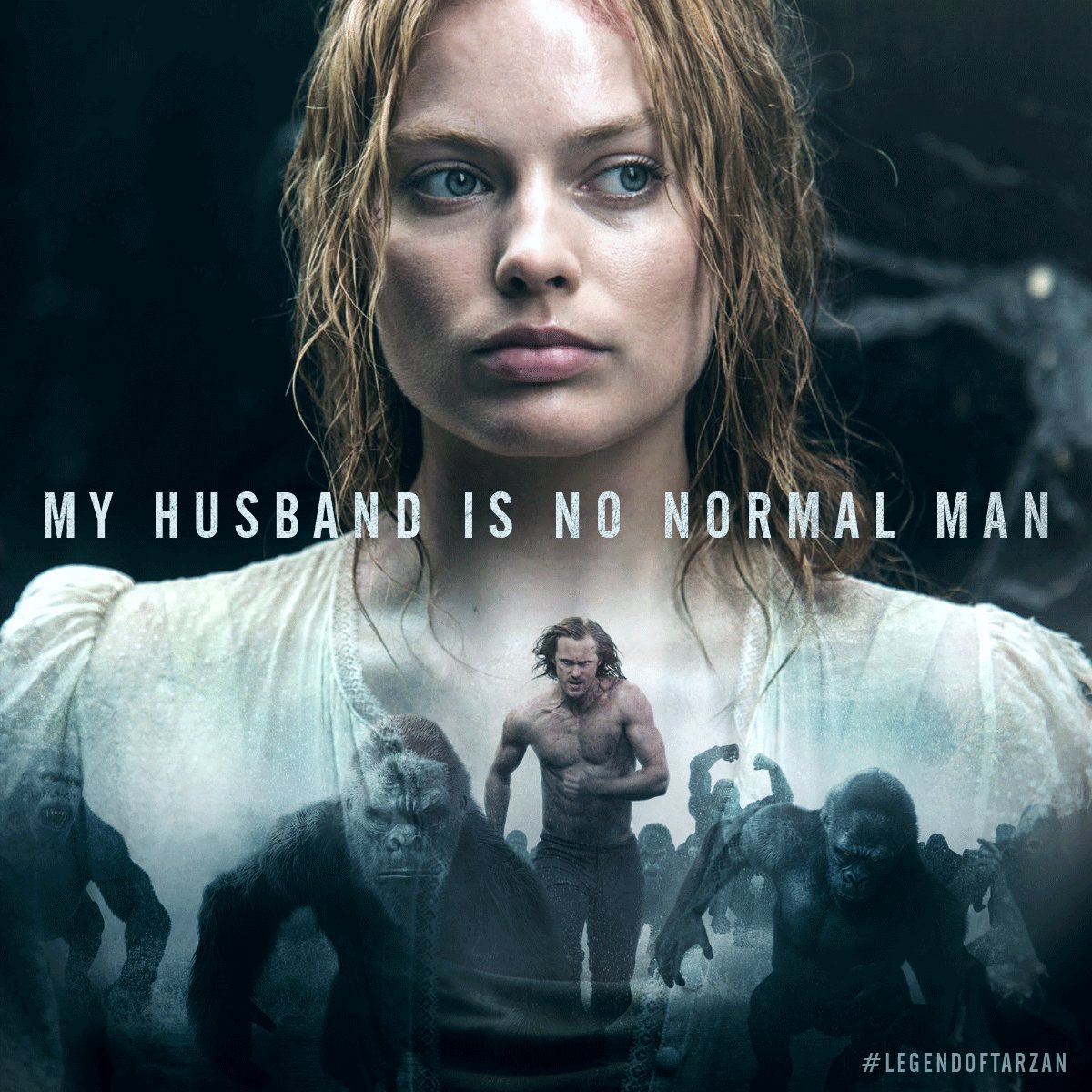 OnlyFilmMedia's tweet photo. Four new promo pics for #TheLegendOfTarzan.
The film hits theatres next month!
#MargotRobbie #ChristophWaltz. https://t.co/ZfO7f9D1Gy