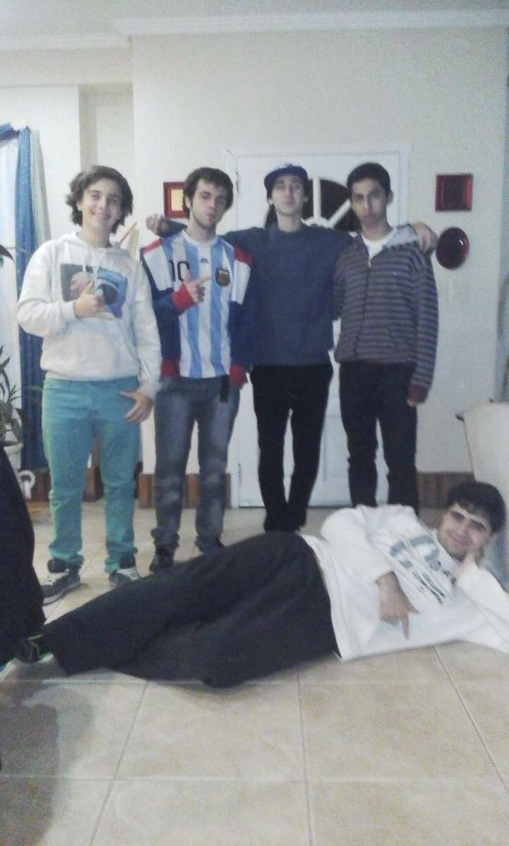 Con los pibes y Jorge