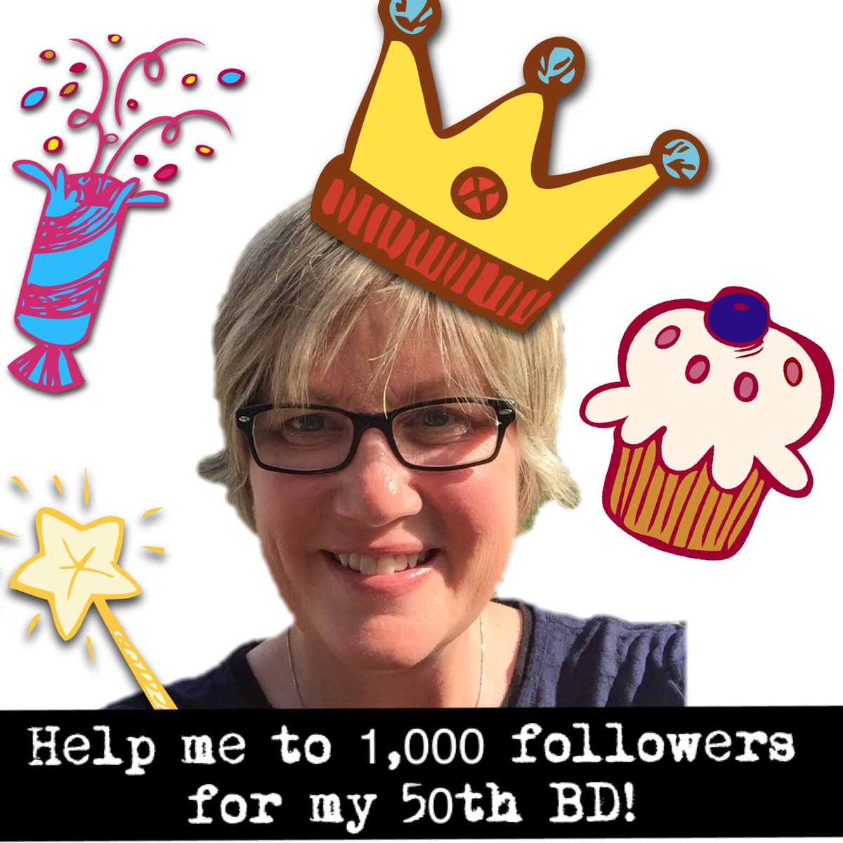 RhondaLuetje's tweet photo. Hey Tweeties! I turn 50 this Friday! My BD wish is to reach the 1,000 follower mark! RT and help a girl out? https://t.co/EgUrKcRCsr
