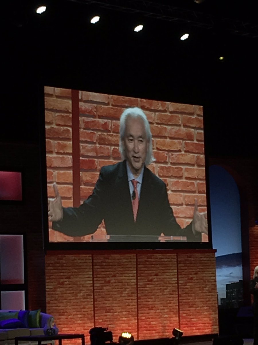 JenWomble's tweet photo. @michiokaku most important thing #educators can do is Role Model to inspire students  #ISTE2016 https://t.co/xss1TFrVgB