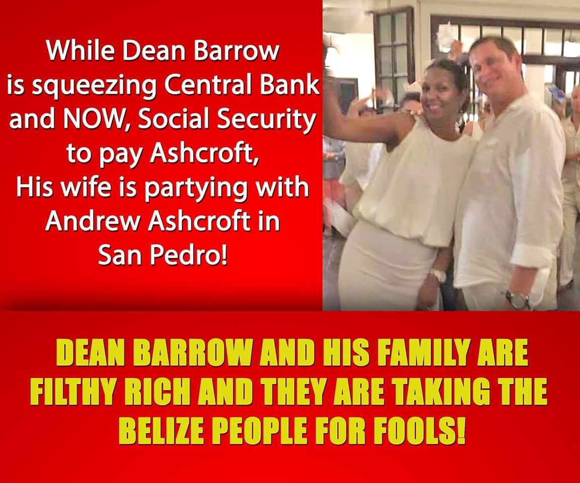 truebluepup's tweet photo. Dean Barrow and the UDP are taking the Belize people for fools! https://t.co/q4Fa5GTeIJ