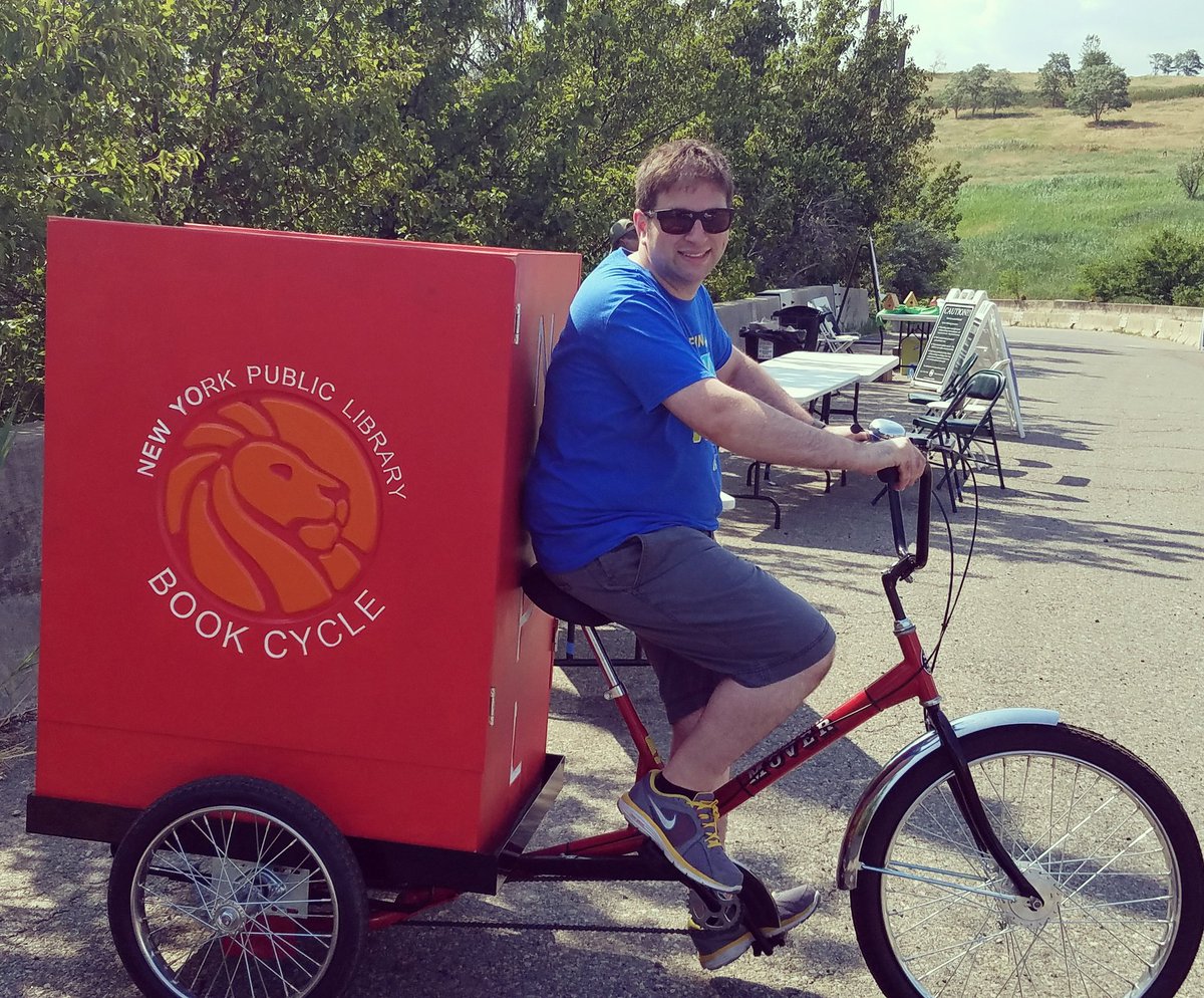 NYPLBookCycle's tweet photo. Had a great day today at @freshkillspark Discovery Day! https://t.co/P1H1Sfe56z